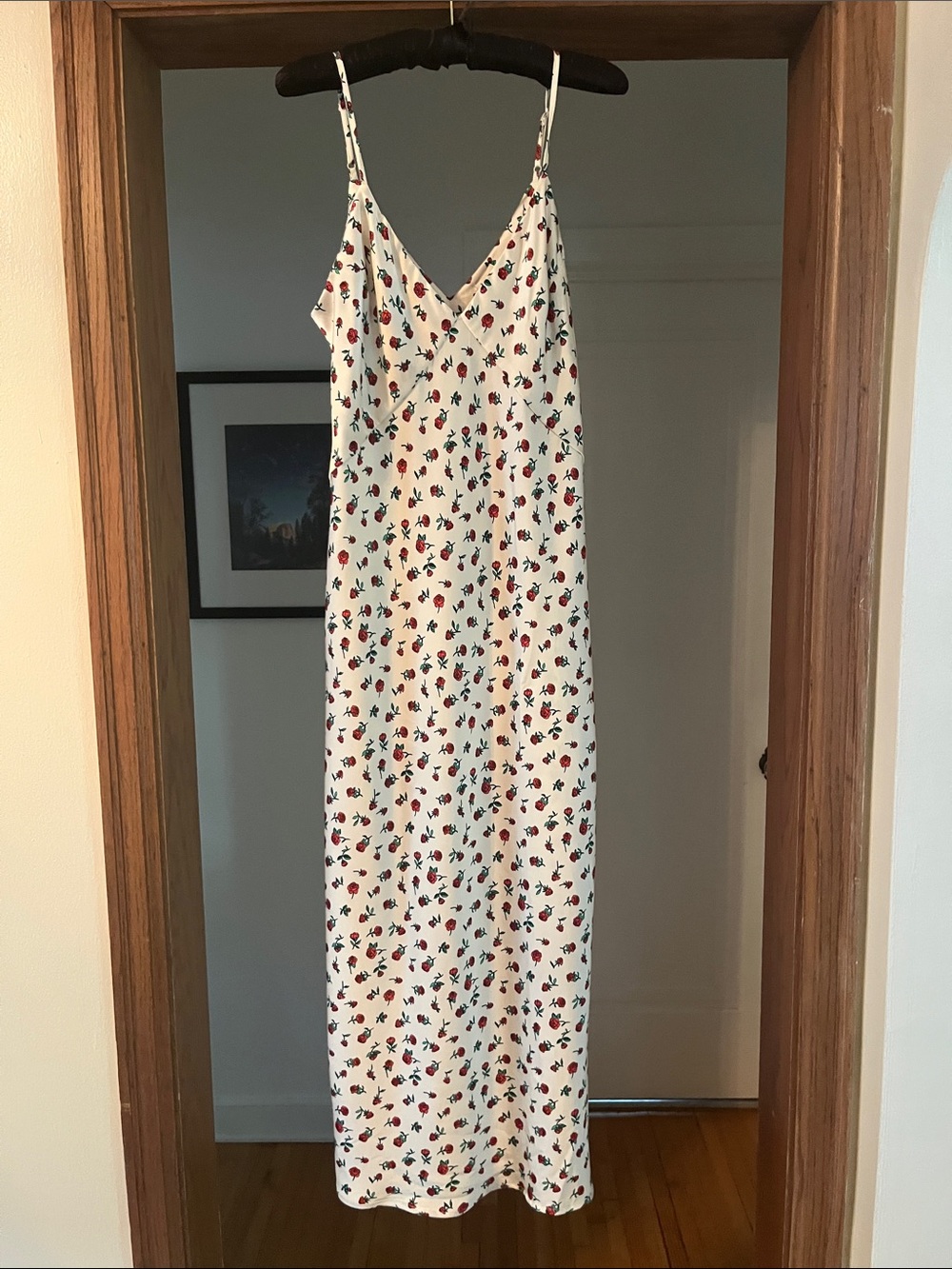 a New Day Cream Rose Slip Maxi Dress